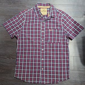 Hollister Checkered Button Down Shirt